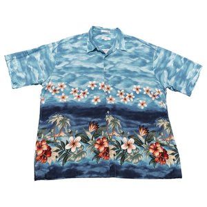 Vintage Pierre Cardin Hawaiian Shirt Mens Size XXL